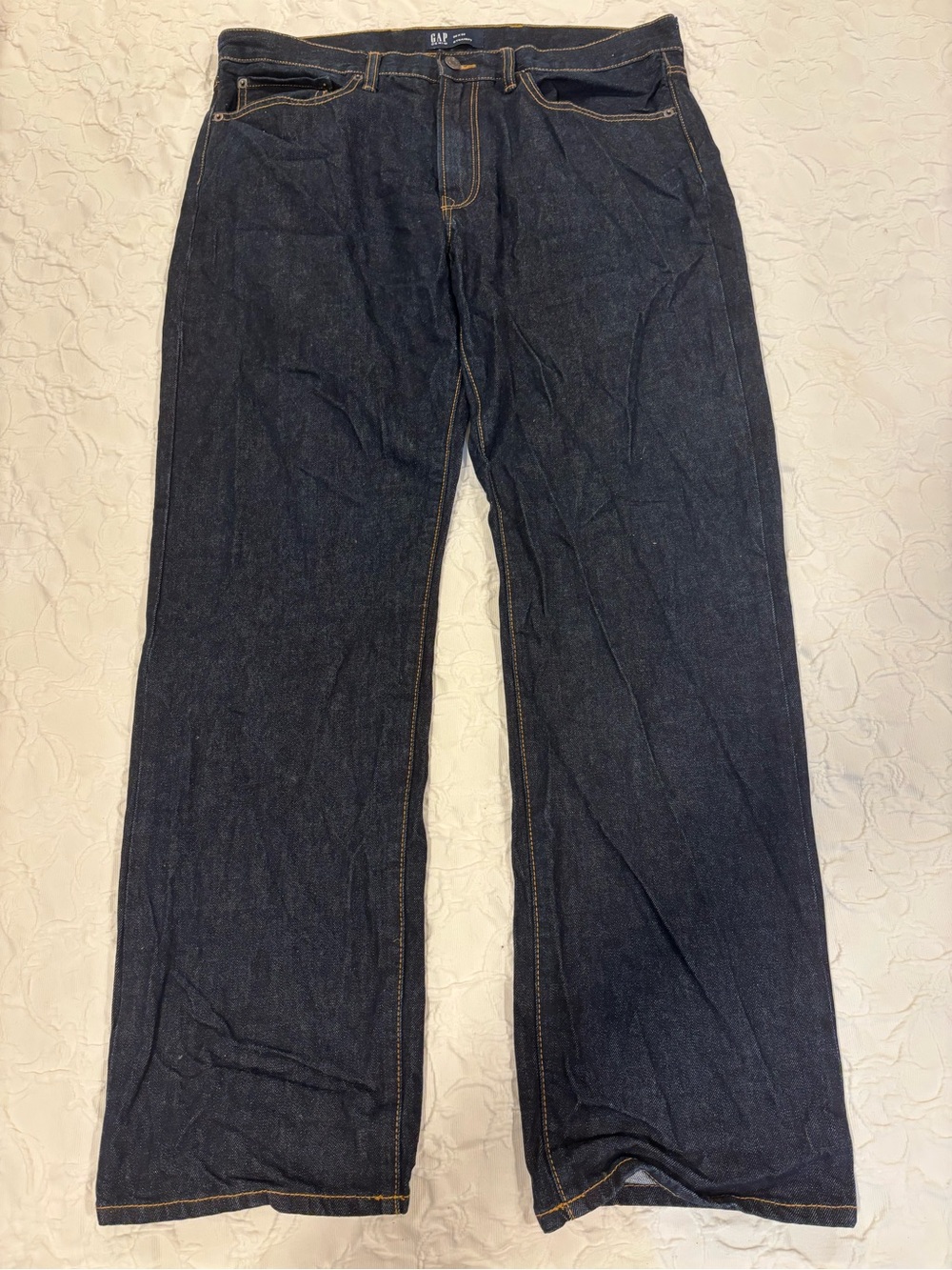 GAP Men’s Dark Indigo Relaxed Jeans